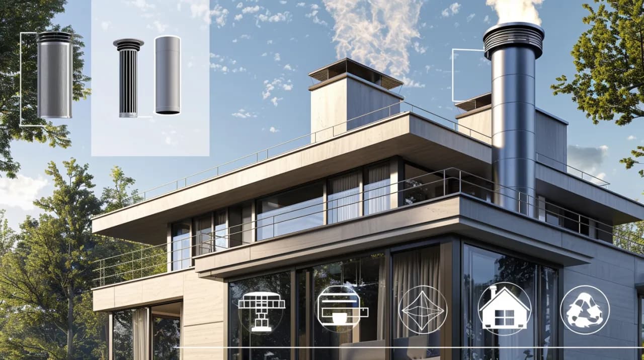 Komin wentylacyjny: 3 rodzaje i 5 zasad prawidłowego montażu